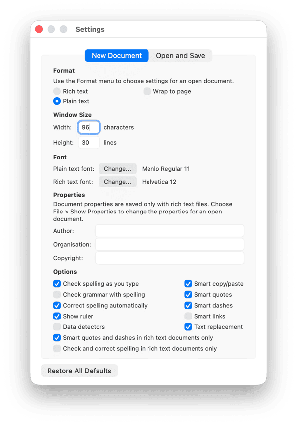 How to make a TXT file on Mac