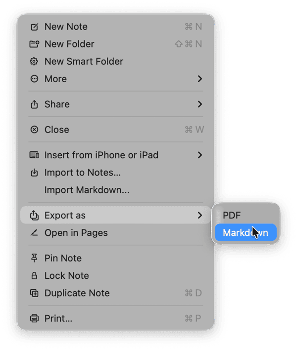 Launch Notes and type the text you want to include in the text file
