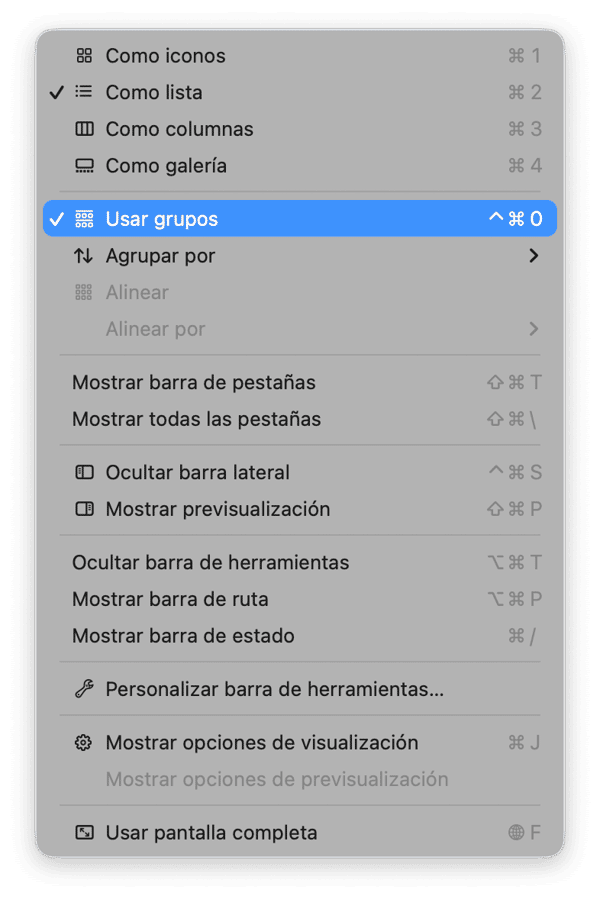Usa el Finder y haz limpieza en la carpeta Descargas