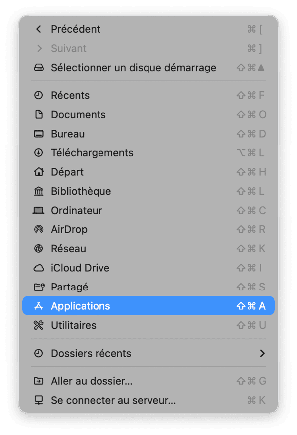 D&eacute;sinstallez les applications inutilis&eacute;es