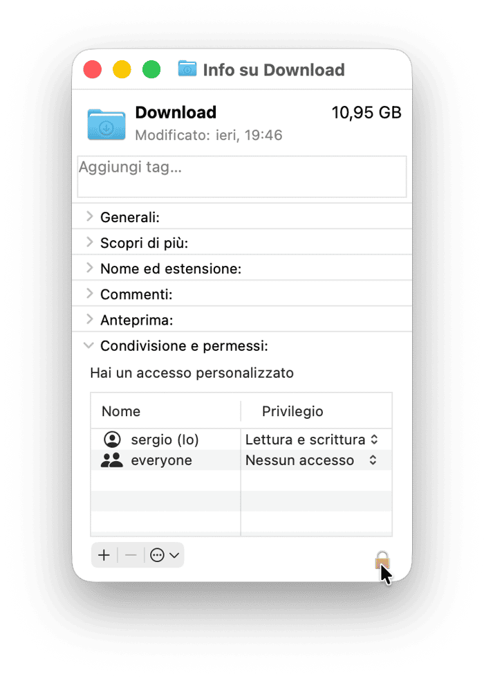 Cosa fare se non riesci ad aprire la cartella Download
