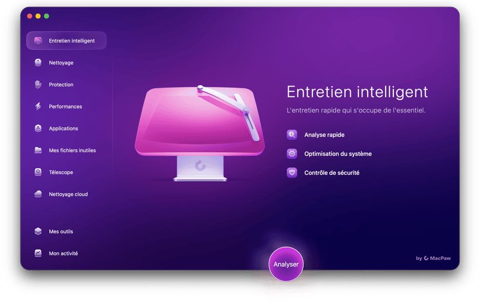 CleanMyMac interface