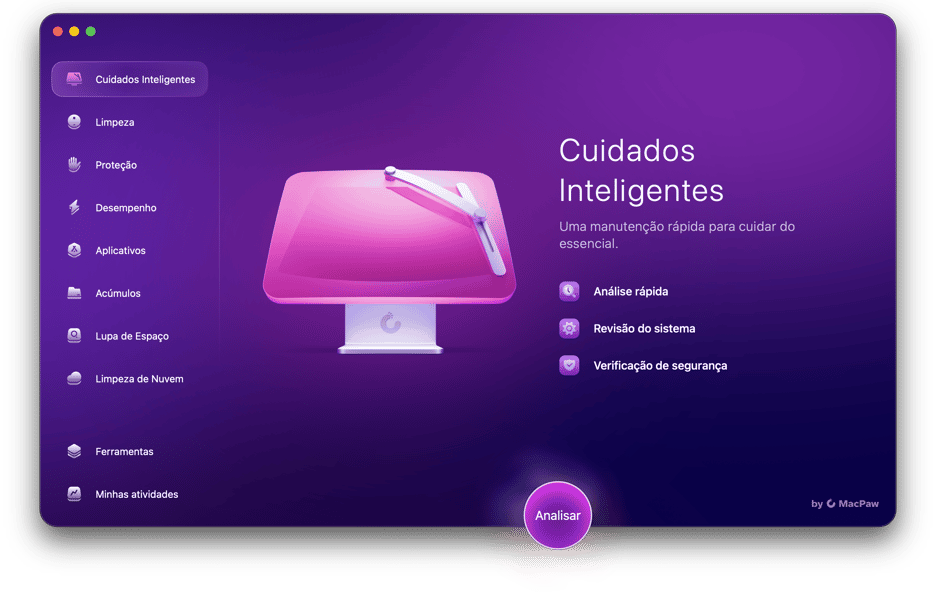 CleanMyMac interface