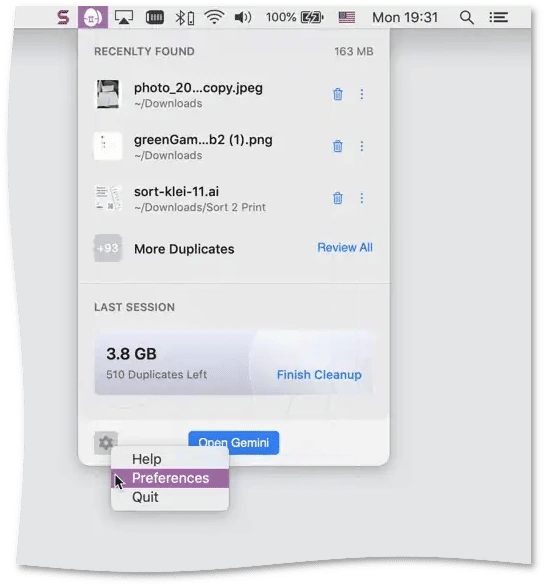 Gemini 2 preferences