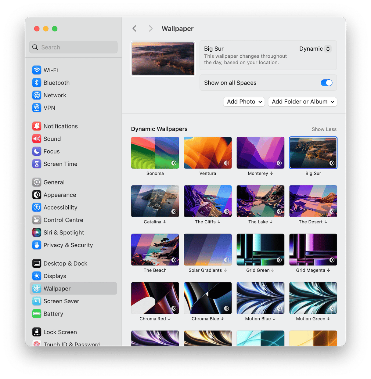 Mac Live Wallpaper Features