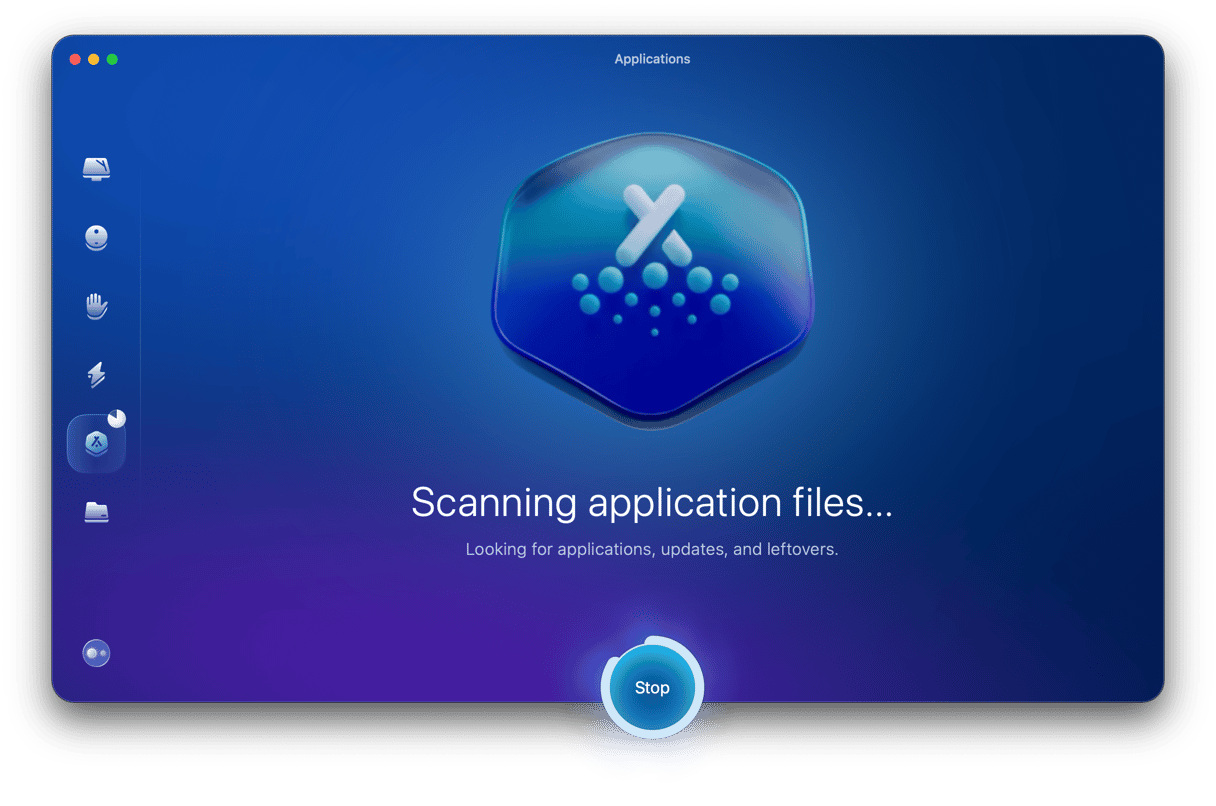 Cleaning your system in Applications module of CleanMyMac