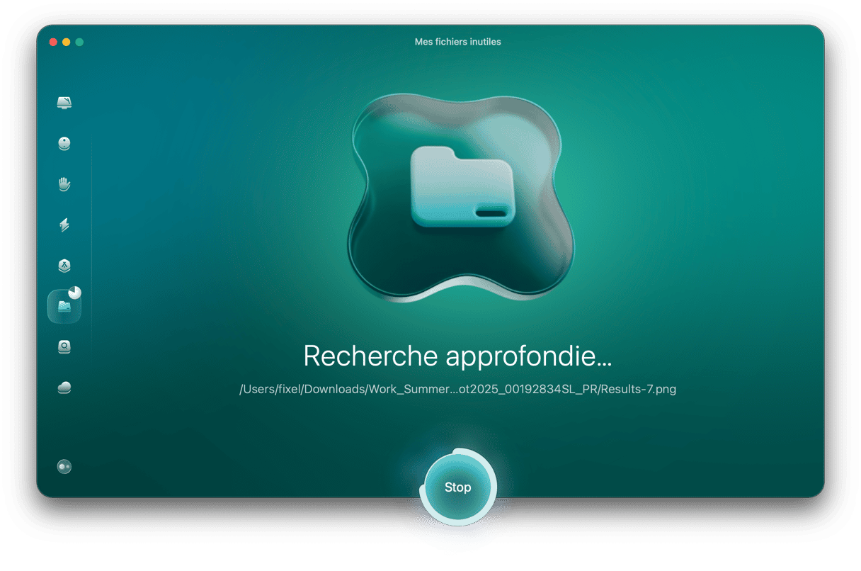 CleanMyMac - Mes fichiers