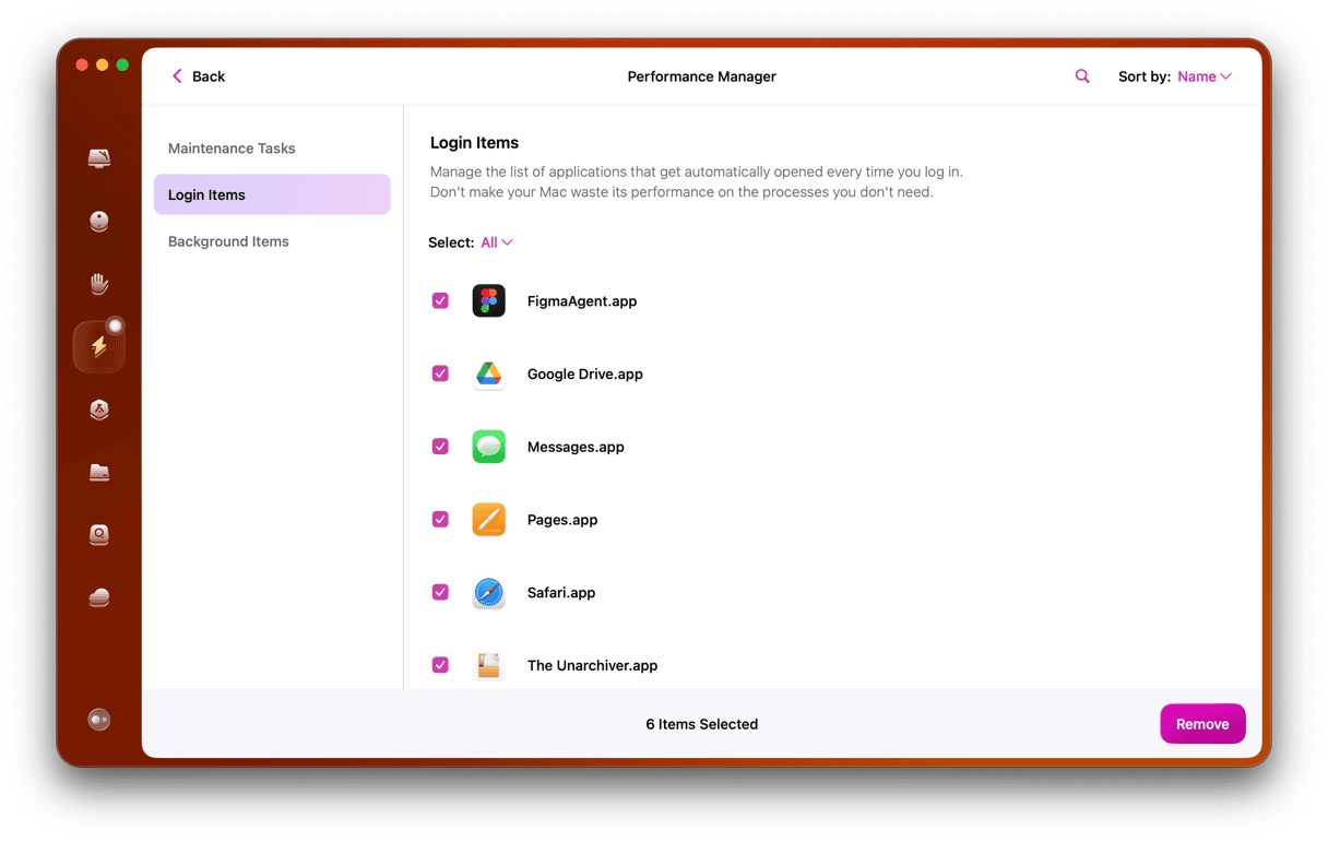 Kliknij Skanuj > Zobacz wszystkie zadania > Rzeczy startowe
