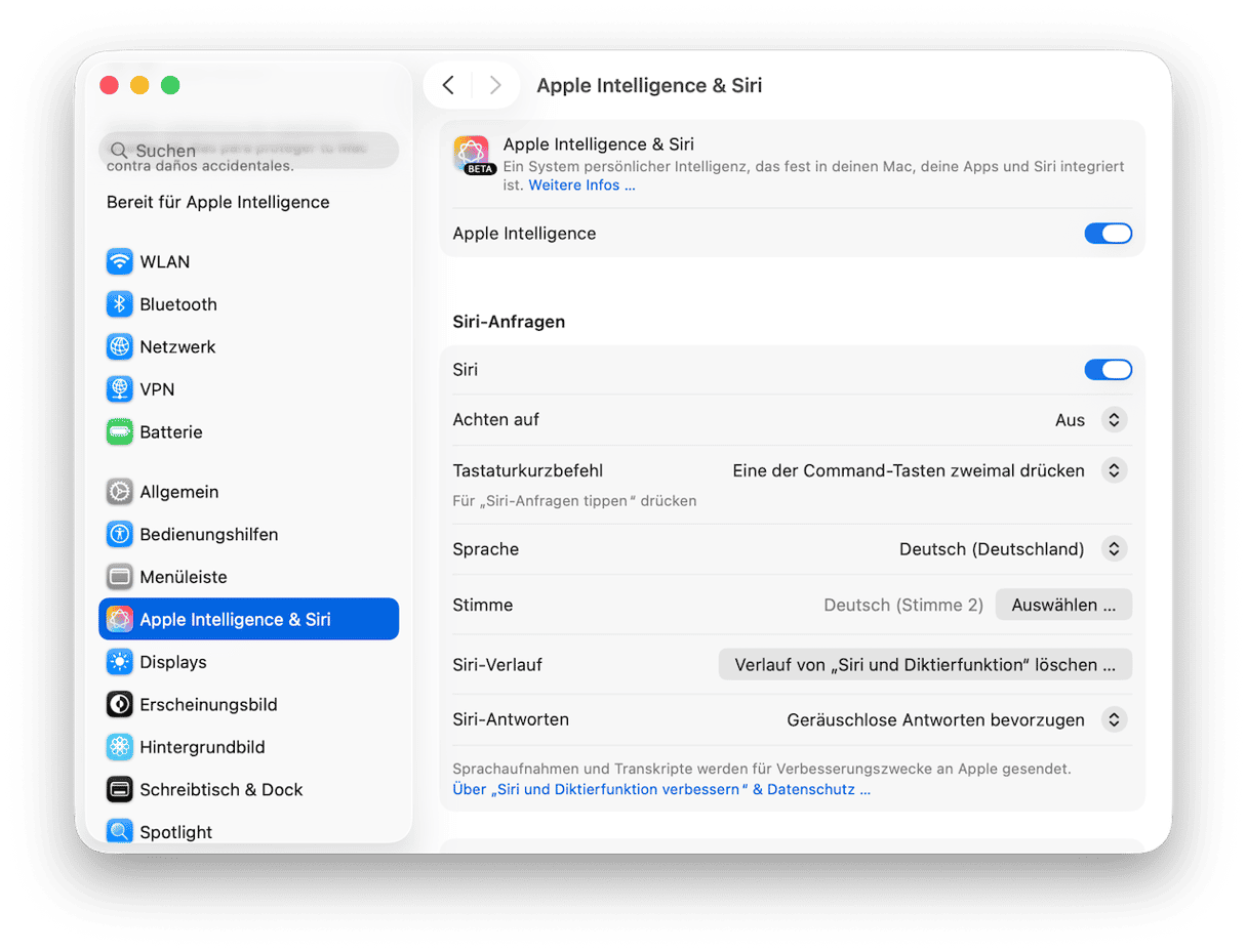 Apple Intelligence & Siri
