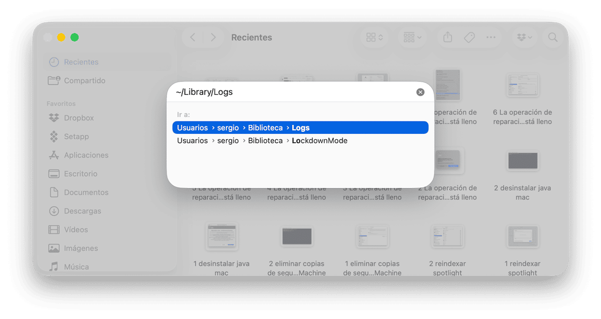 C&oacute;mo eliminar los archivos de registro en Mac manualmente