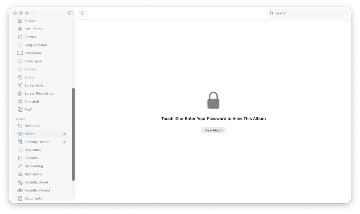 To see a larger version of any photo, just double-click it as you would normally do