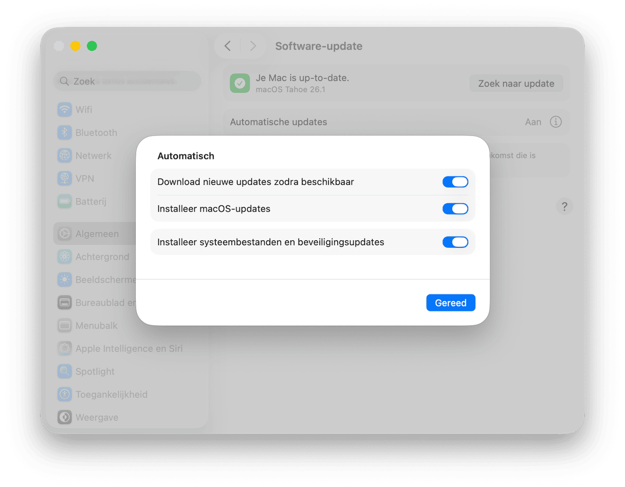 Schakel 'Installeer beveiligingsmaatregelen en systeembestanden' uit