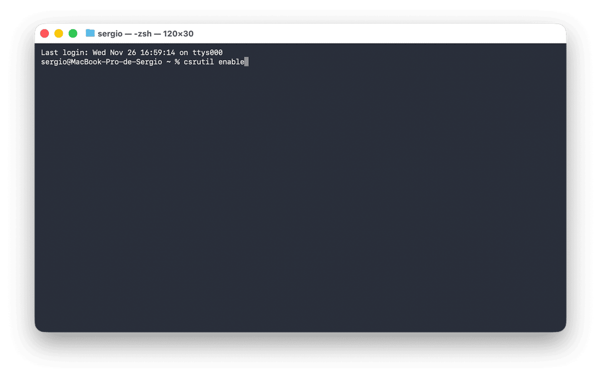 Software-updates verwijderen met Terminal