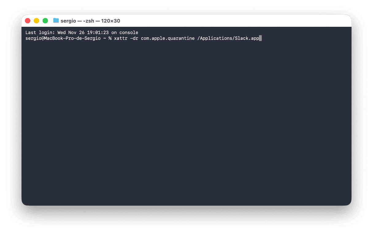 격리 플래그 제거하기