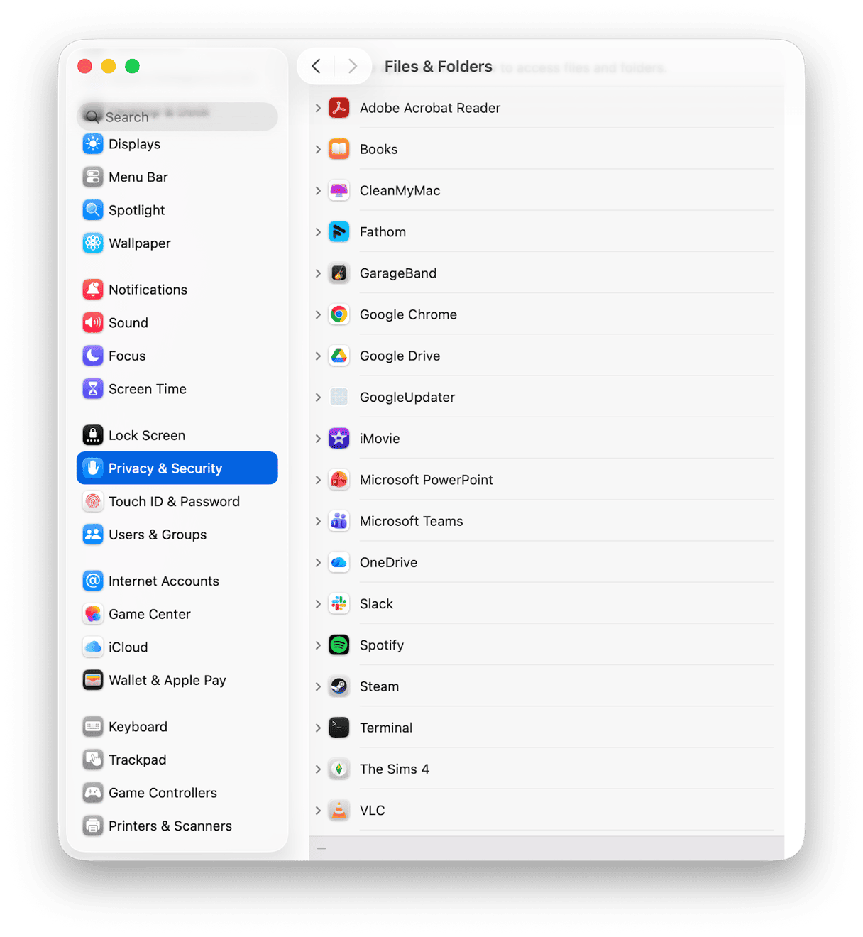 Multiple accounts mean multiple numeric folders