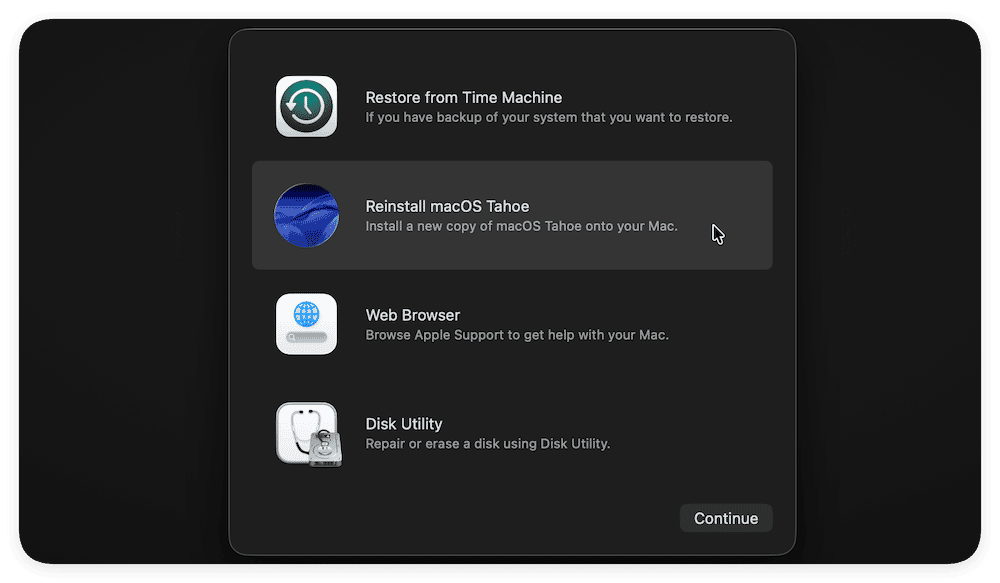 How to reinstall macOS