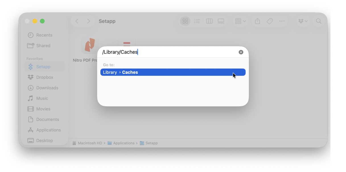 Remove system cache from Mac