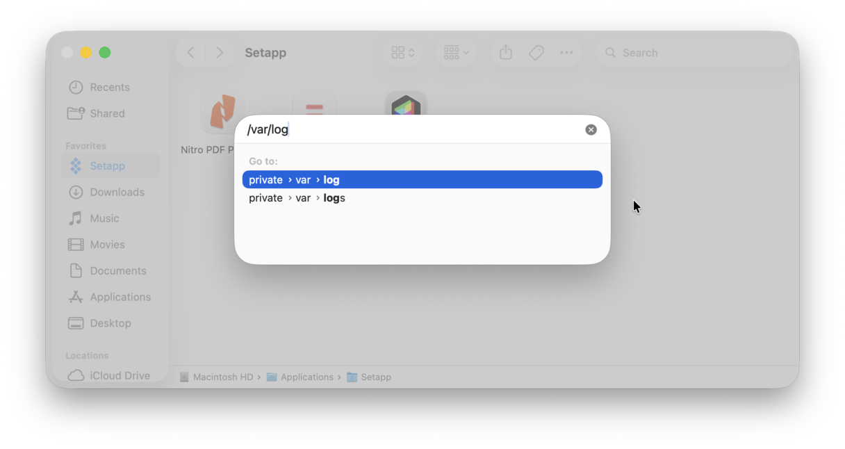 Delete system log files