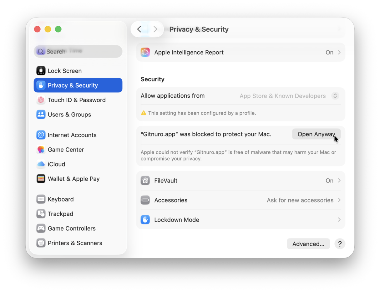 How to force open an app on Mac
