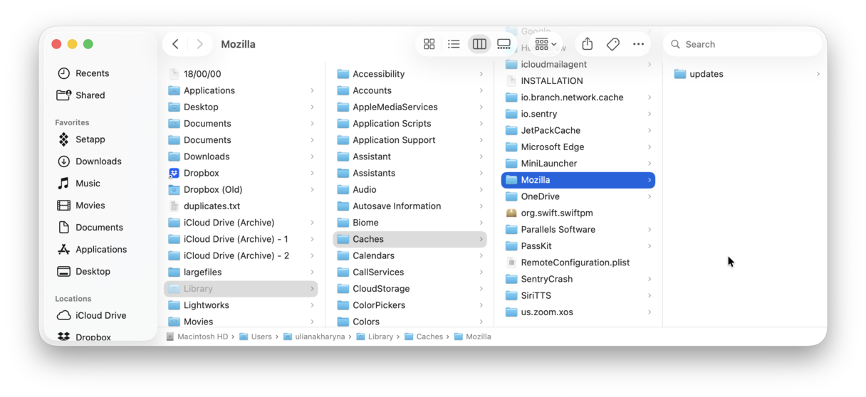 how to uninstall Firefox from MacBook