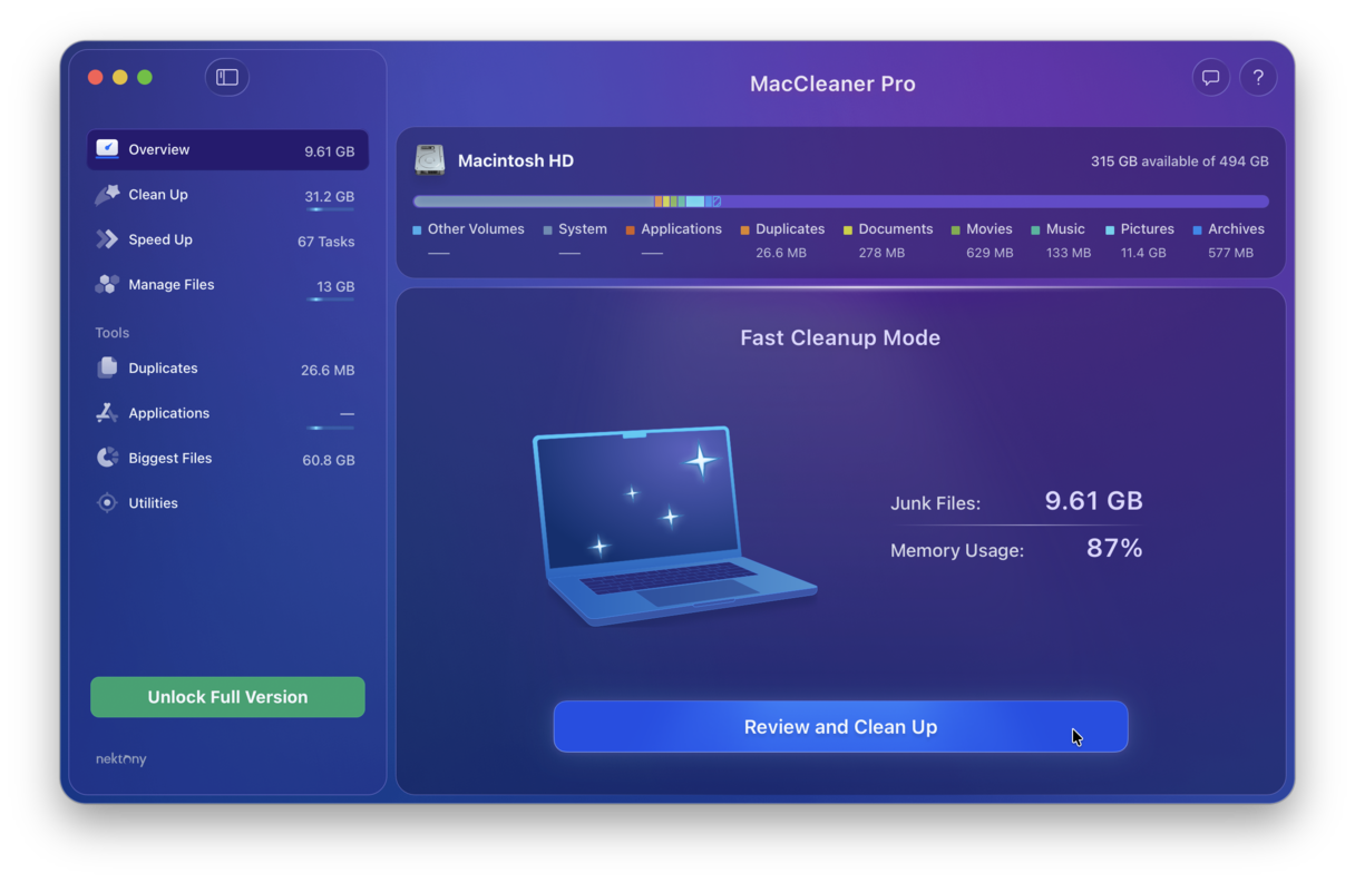 MacCleaner Pro