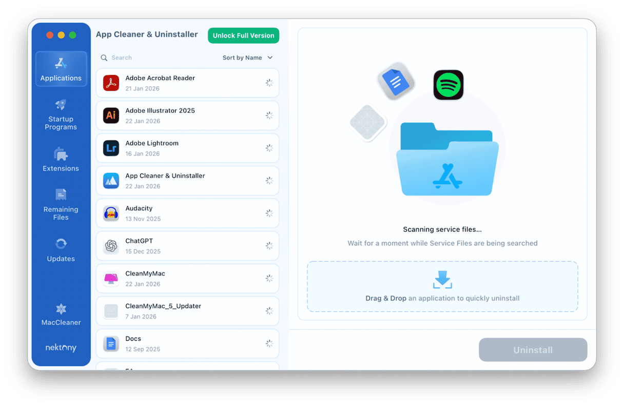 App Cleaner & Uninstaller for Mac