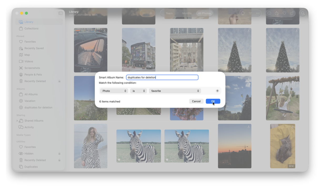 How to delete duplicate photos on Mac