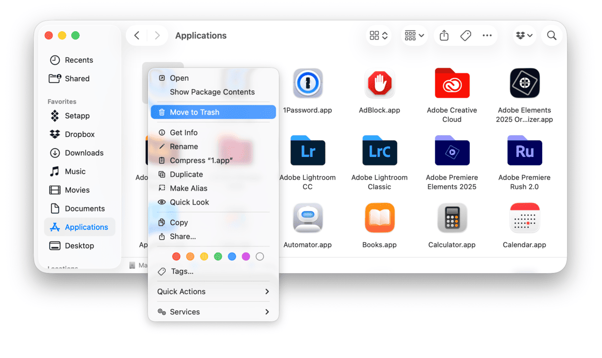 How to delete an app on Mac