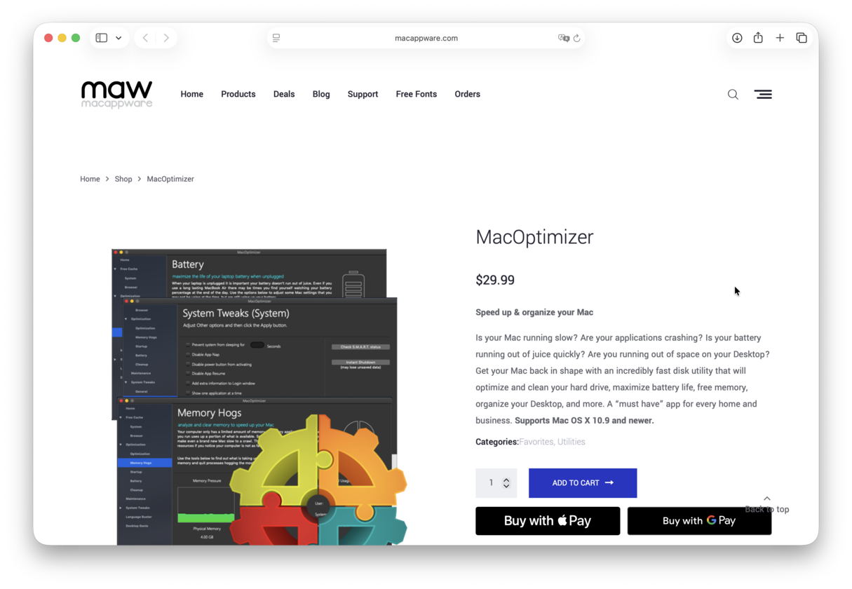 Is Mac Optimizer a virus