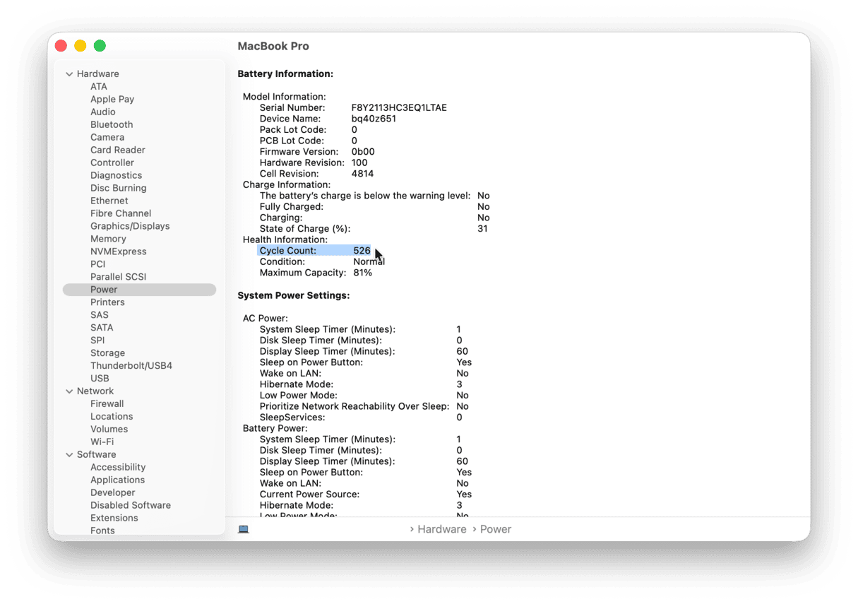 Mac System Information