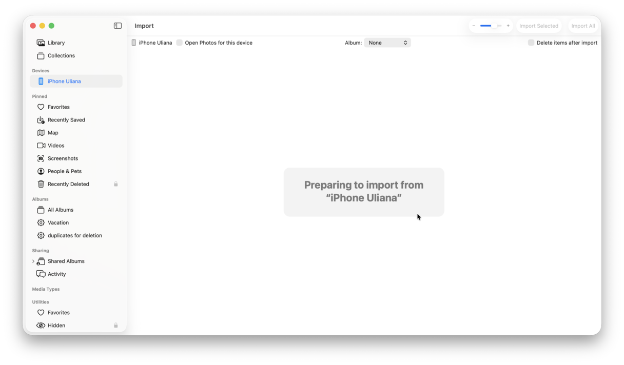 How to transfer photos and videos to computer using a cable