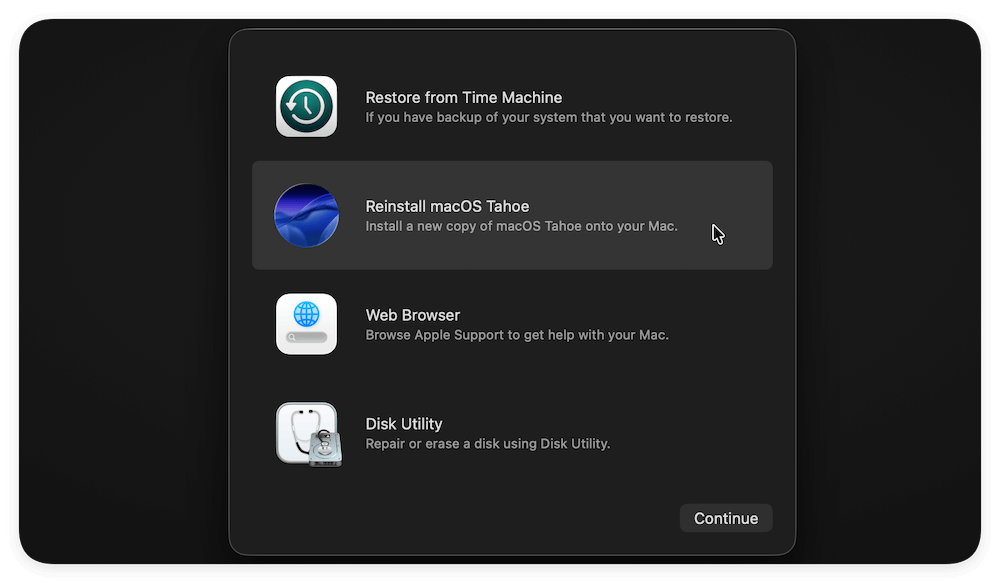 How to reinstall macOS