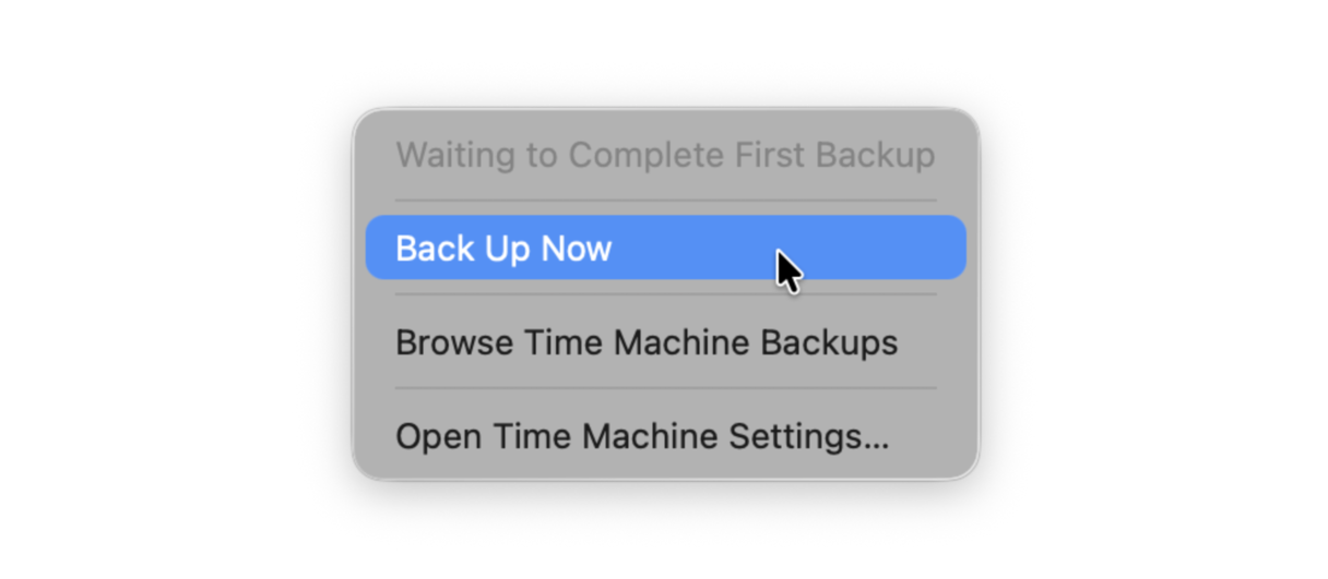 How to back up a Mac using Time Machine