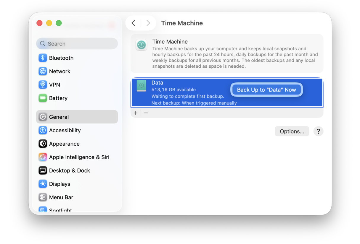 How to back up a Mac using Time Machine