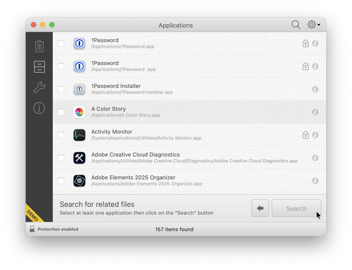 TrashMe app cleaner for Mac