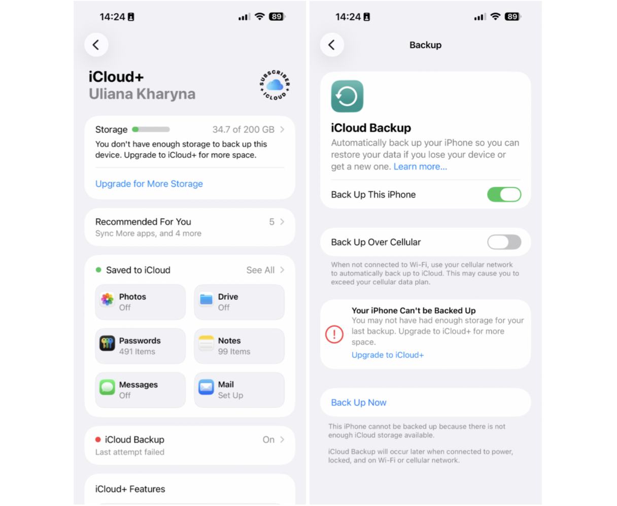 How to transfer photos from iPhone to iPhone using iCloud