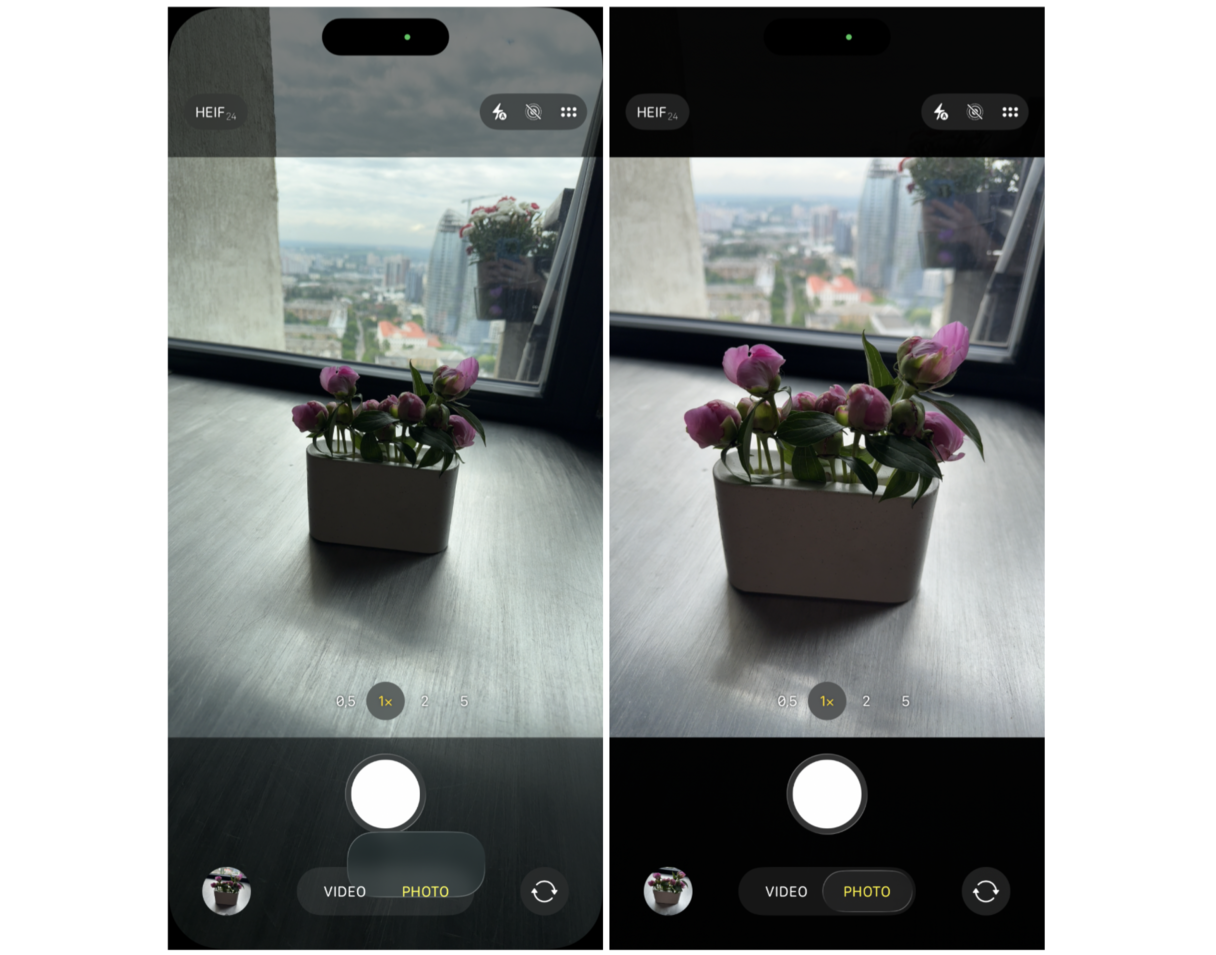 How to create a blurry background in an iPhone photo