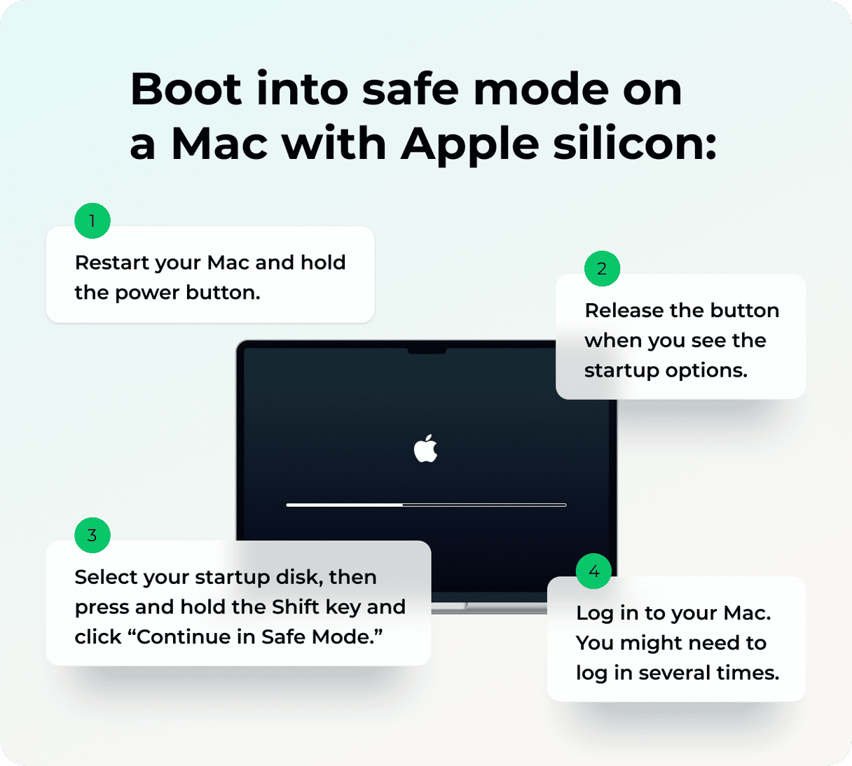 Boot into safe mode
