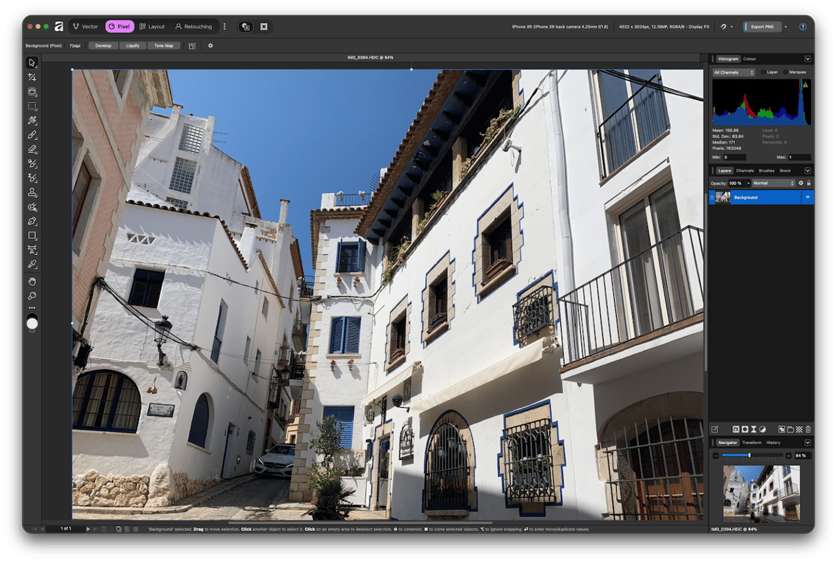 Affinity Photo app