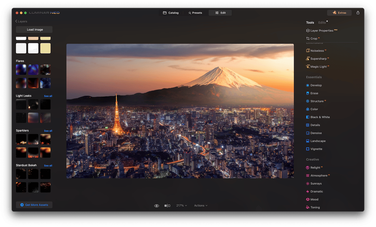 Luminar Neo app