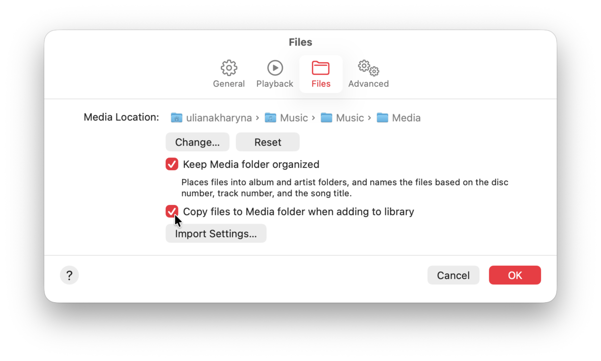 How to recover music files in Music app