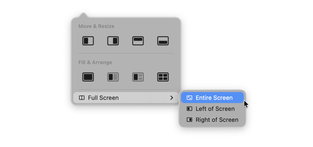 How to have Safari open in full screen