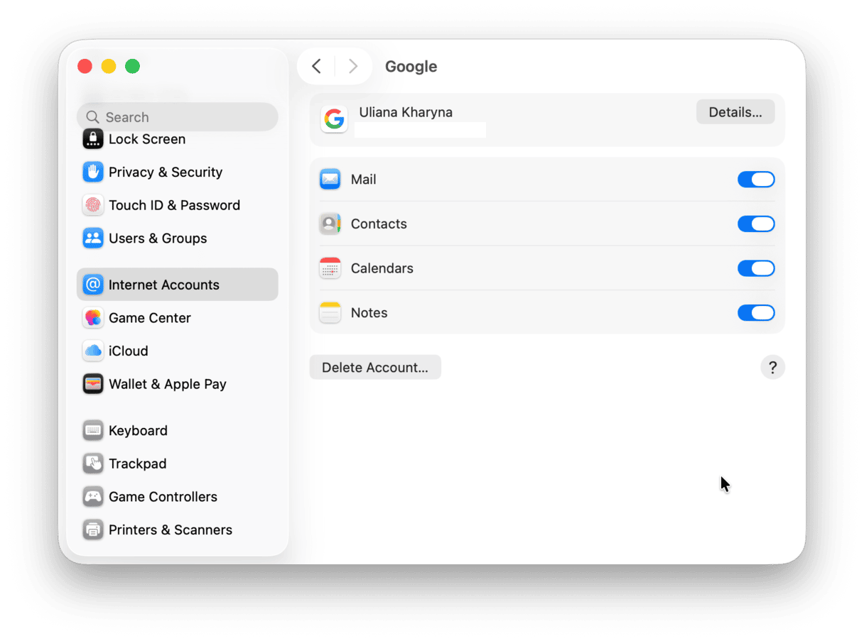 Disable the Mail app