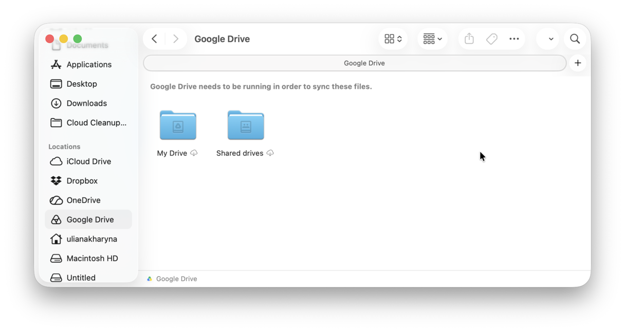 Google Drive cloud-based storage