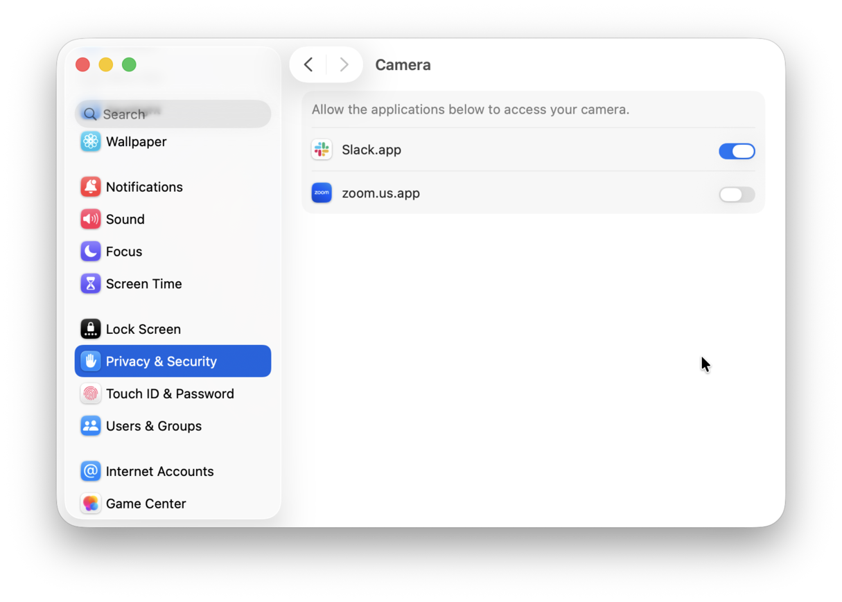 How to control access to Mac&rsquo;s camera