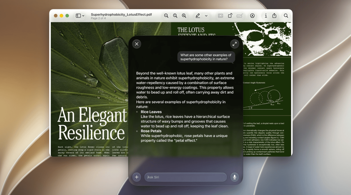 Siri AI &mdash; the headline upgrade