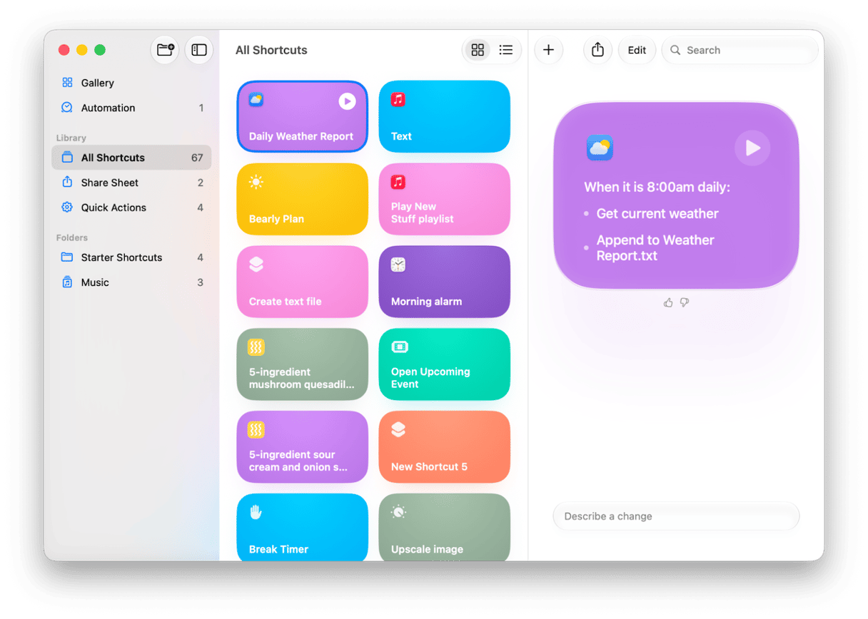 App actions and cross-app tasks