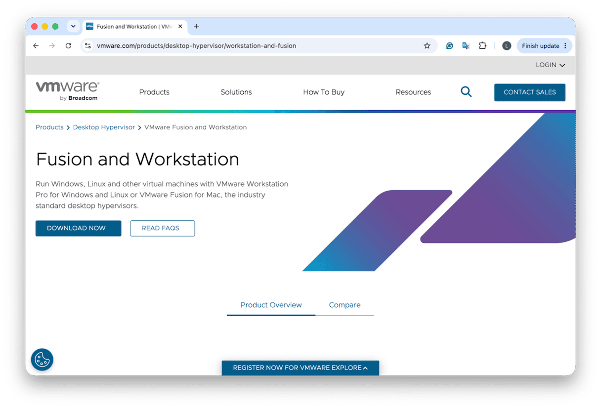 VMware Fusion software
