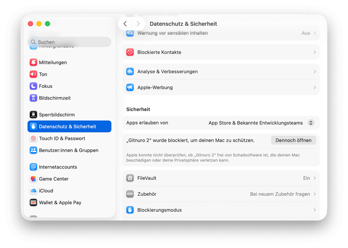 So erzwingen Sie das &Ouml;ffnen einer App auf dem Mac