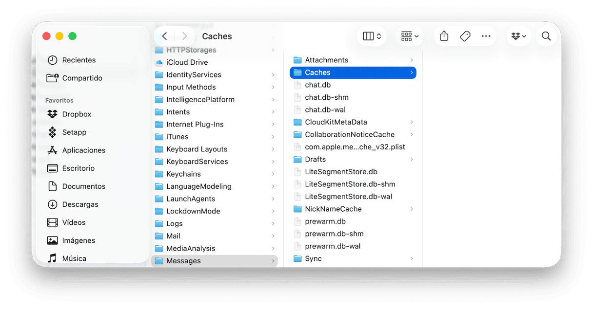 C&oacute;mo borrar la cach&eacute; de iMessage manualmente